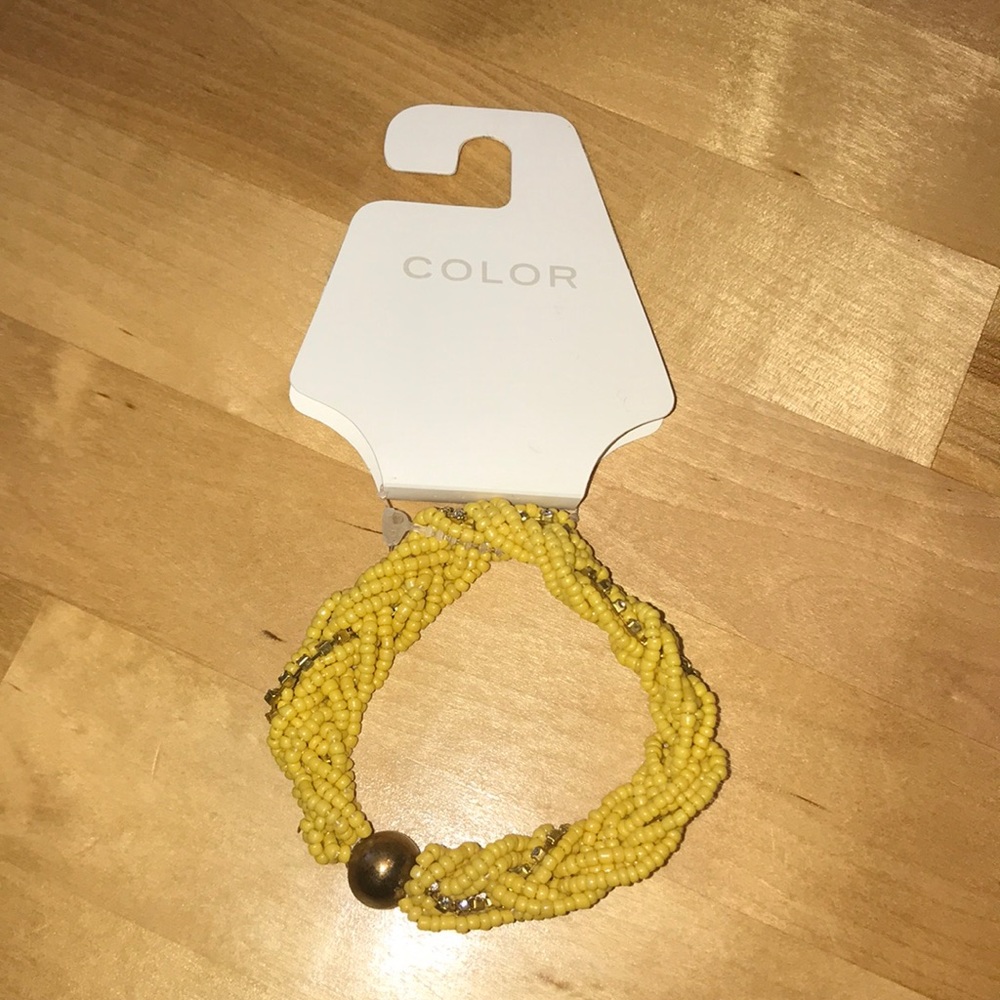 🌟SALE 2 for 20🌟NWT yellow twisted bracelet ⭐️